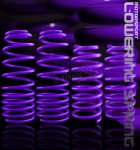2002 Honda Accord Purple Lowering Springs