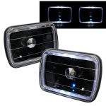 1989 Jeep Wrangler Black Halo Sealed Beam Headlight Conversion