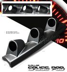 Universal Black Triple Gauge A-Pillar Pod Universal Black Triple Gauge A-Pillar Pod