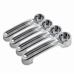 Jeep Wrangler 2007-2011 Chrome Door Handle Covers