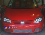 2008 VW Rabbit Aluminum Lower Bumper Billet Grille Insert