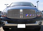 2006 Dodge Ram Polished Aluminum Vertical Billet Grille Insert