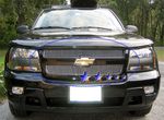 Chevy TrailBlazer LT 2006-2009 Aluminum Vertical Billet Grille Insert