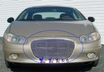 Chrysler LHS 1999-2001 Polished Aluminum Billet Grille Insert