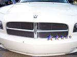 2009 Dodge Charger Polished Aluminum Billet Grille Insert 2009 Dodge Charger Polished Aluminum Billet Grille Insert