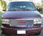 2004 GMC Safari Aluminum Billet Grille Insert 2004 GMC Safari Aluminum Billet Grille Insert