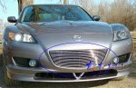 Mazda RX8 2004-2008 Aluminum Billet Grille Insert