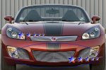 Saturn Sky Red Line 2007-2009 Aluminum Lower Bumper Billet Grille Insert