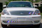 2007 Ford Five Hundred Polished Aluminum Lower Bumper Billet Grille Insert