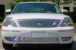 Ford Five Hundred 2005-2007 Polished Aluminum Lower Bumper Billet Grille Insert