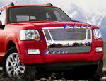 Ford Explorer Sport Trac 2007-2010 Polished Aluminum Billet Grille Insert Ford Explorer Sport Trac 2007-2010 Polished Aluminum Billet Grille Insert