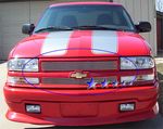 2000 Chevy S10 Polished Aluminum Billet Grille Insert