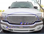 GMC Sierra 3500 2003-2006 Aluminum Billet Grille Insert GMC Sierra 3500 2003-2006 Aluminum Billet Grille Insert