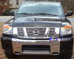 Nissan Titan 2008-2012 Aluminum Billet Grille Insert