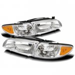 Pontiac Grand Prix 1997-2003 Clear Euro Headlights and Corner Lights