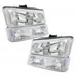 2005 Chevy Silverado 3500 Clear Headlights and Bumper Lights