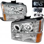 2005 Chevy Silverado Clear Projector Headlights and Bumper Lights