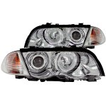 2000 BMW 3 Series Sedan Projector Headlights and Corner Lights Chrome Halo