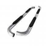 2009 Ford F150 SuperCrew Nerf Bars Stainless Steel