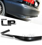 Honda Civic 1999-2000 Black Rear Lip