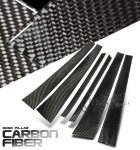 Mercedes Benz S Class Sedan 1993-1999 Carbon Fiber Door Pillars