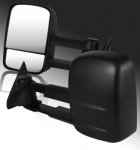 1988 Chevy 1500 Pickup Black Power Heated Towing Mirrors
