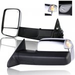 2010 Dodge Ram 2500 Towing Mirrors Chrome Power Heated Memory LED Lights