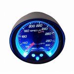 Black 2 Inches Water Temperature Gauge Black 2 Inches Water Temperature Gauge