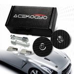 Carbon Fiber Hood Pins with Key Locks