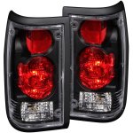 1990 Mazda B2000 Black Custom Tail Lights