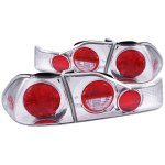 Honda Accord Sedan 1998-2000 Chrome Custom Tail Lights