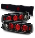 Honda Civic Hatchback 1988-1991 Black Custom Tail Lights
