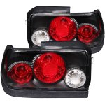 Toyota Corolla 1993-1997 Black Custom Tail Lights