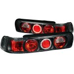 Acura Integra Coupe 1990-1993 Black Custom Tail Lights