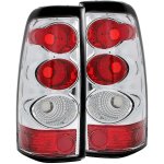 2004 Chevy Silverado 2500 Chrome Custom Tail Lights