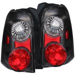2002 Ford Escape Black Custom Tail Lights