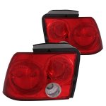 2001 Ford Mustang Red Custom Tail Lights
