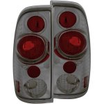 2007 Ford F550 Super Duty Smoked Custom Tail Lights