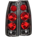 1995 Chevy 1500 Pickup Black Custom Tail Lights