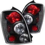Mazda Protege Hatchback 2002-2003 Black Custom Tail Lights Mazda Protege Hatchback 2002-2003 Black Custom Tail Lights