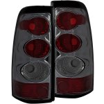 2004 GMC Sierra Smoked Custom Tail Lights