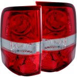 2004 Ford F150 Red Custom Tail Lights