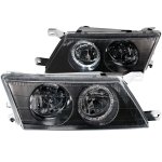 1997 Nissan Sentra Black Halo Headlights