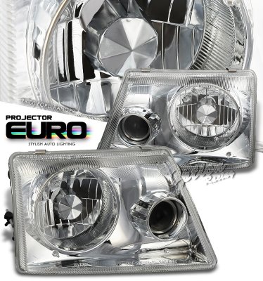 Ford Ranger 1998-2000 Clear Projector Headlights