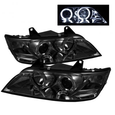 BMW Z3 1996-2002 Smoked Dual Halo Projector Headlights