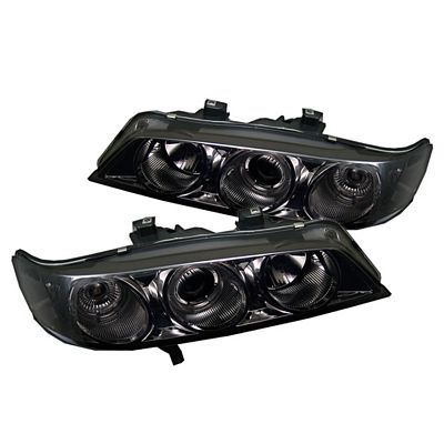 Honda Accord 1994-1997 Smoked Dual Halo Projector Headlights