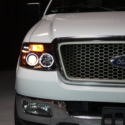 2015 Ford FUSION Post mount spotlight 6 inch 100W Halogen Driver side WITH install kit -Chrome 