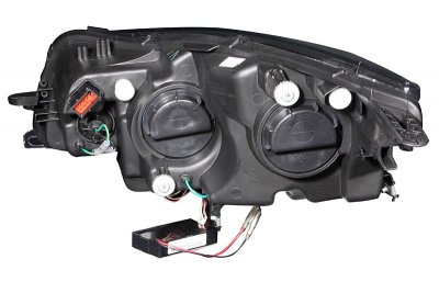 Buick Regal 2011-2012 Projector Headlights Black CCFL Halo LED DRL