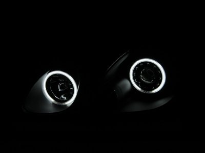 Lexus GS400 1998-2005 Black Projector Headlights CCFL Halo