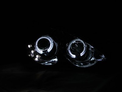 Acura RSX 2002-2004 Clear Projector Headlights Halo LED